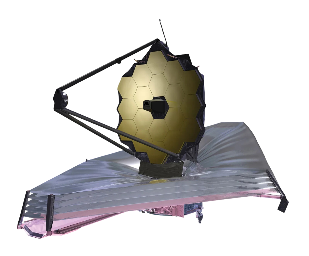 This is a picture of james weeb space telescope.